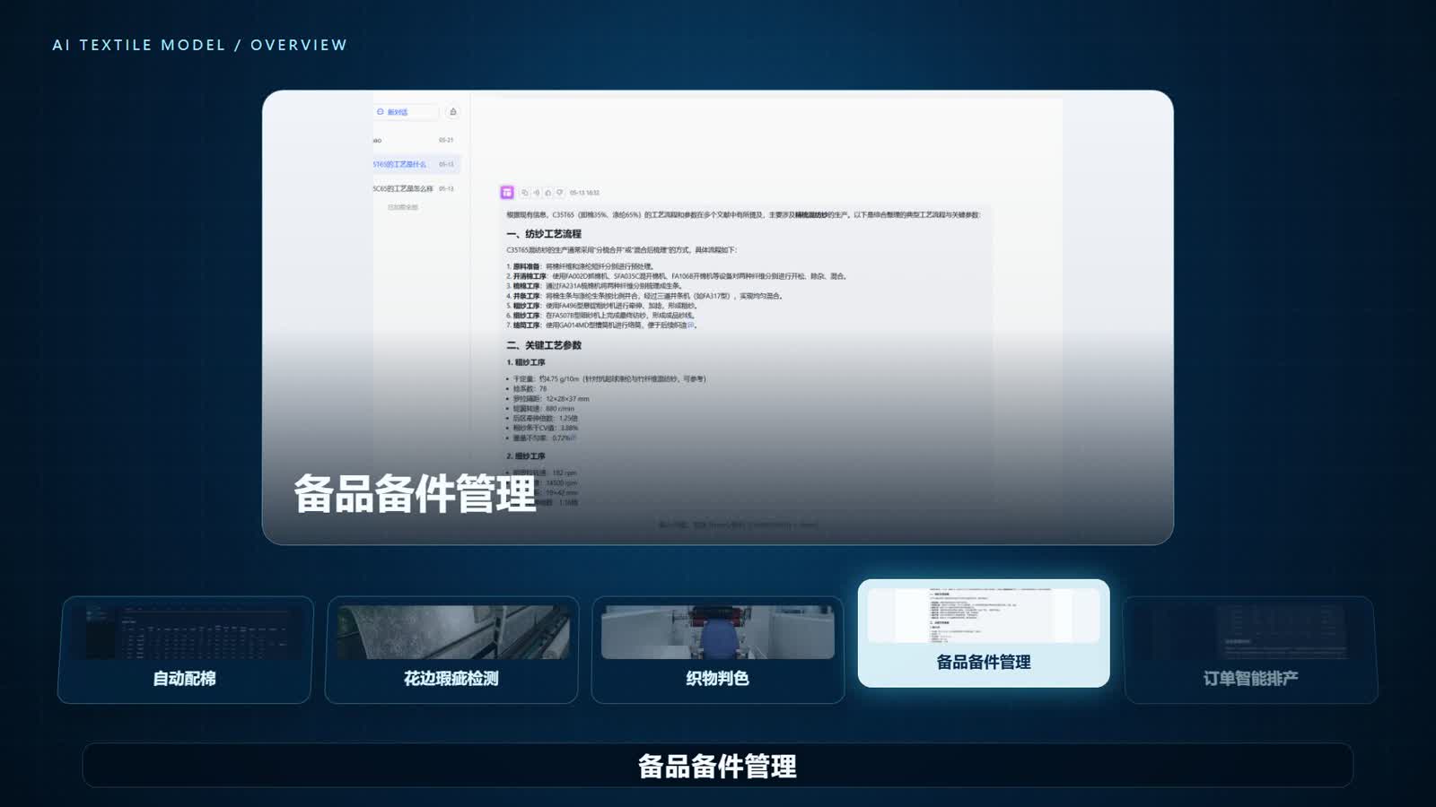 中国联通纺织行业大模型